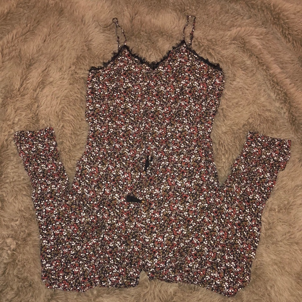 Full length Floral Romper